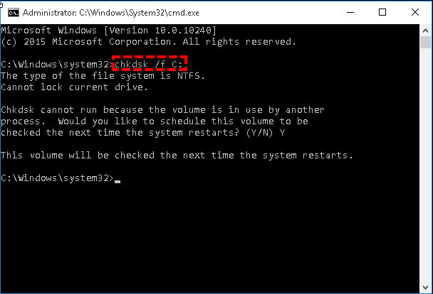 chkdsk